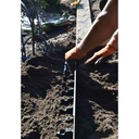 Lawn Edge 6 cm x100 cm black-2