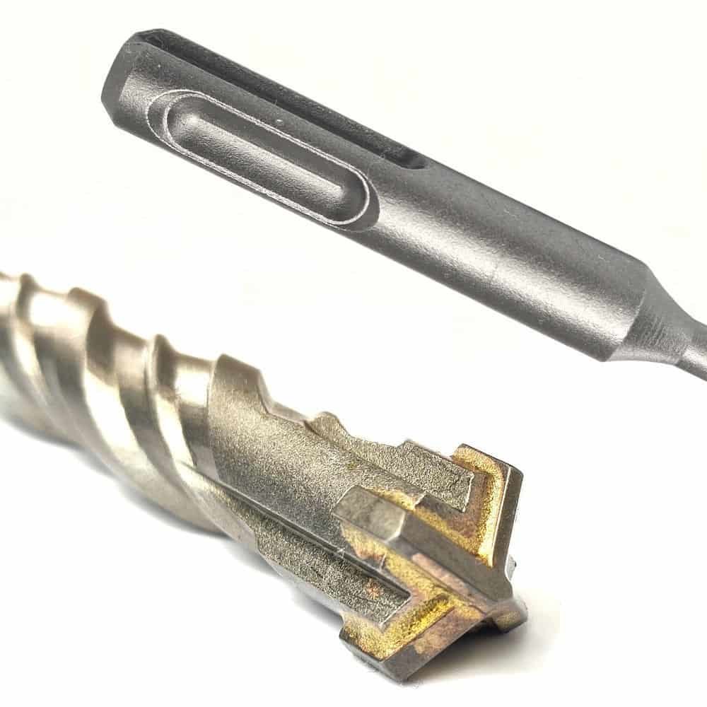 Hammer Drill Bit for SDS-PLUS 4-Cutter Ø 20.0mm x 450mm Length-2