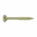 Chipboard screws 4.5 x 60 mm 500 pieces with I-star, countersunk head, partial thread and milling ribs under the head-1