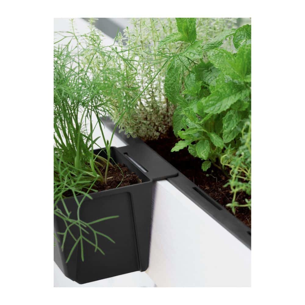 Plant Container EASY for Euro Pallets, approx. 10cm anthracite-1