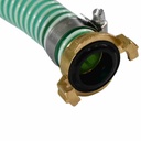 1"/25mm suction + pressure hose with suction strainer, check valve + quick coupling 10m-1