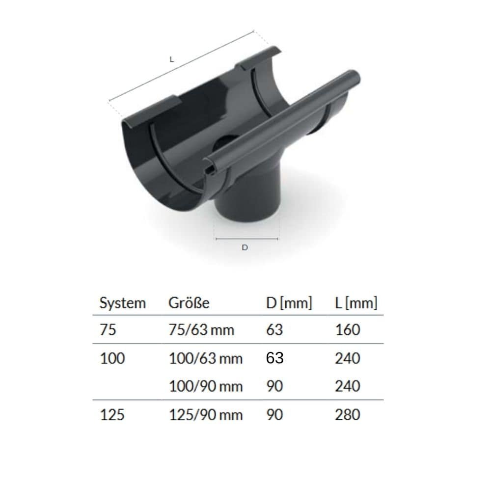 Outlet brown System 100/90-0