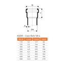 KG Replacement Lip Seal DN/OD 160 (KG PVC)-0