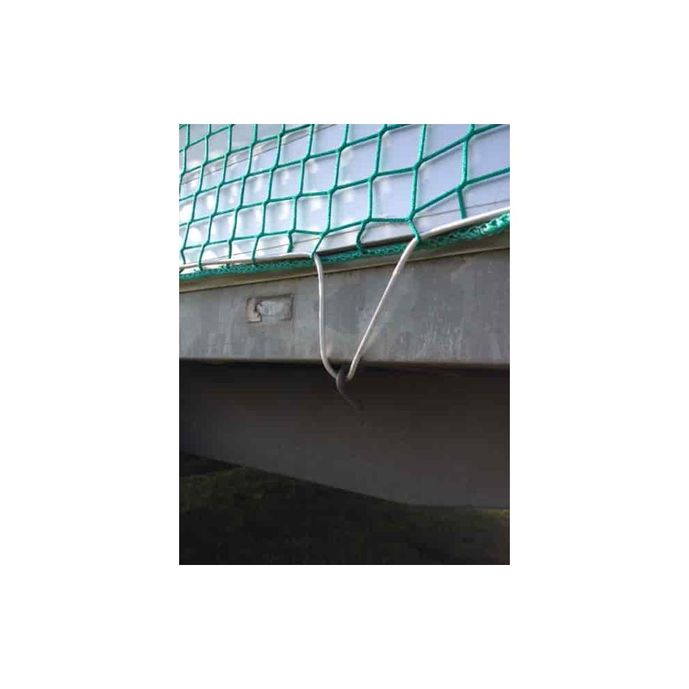 Knotless covering net with bungee cord-2