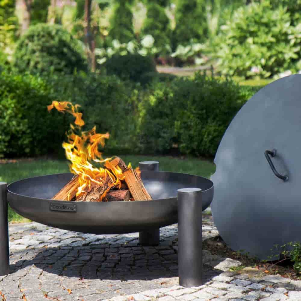 Fire Bowl "PALMA" 70 cm - made of natural steel-1