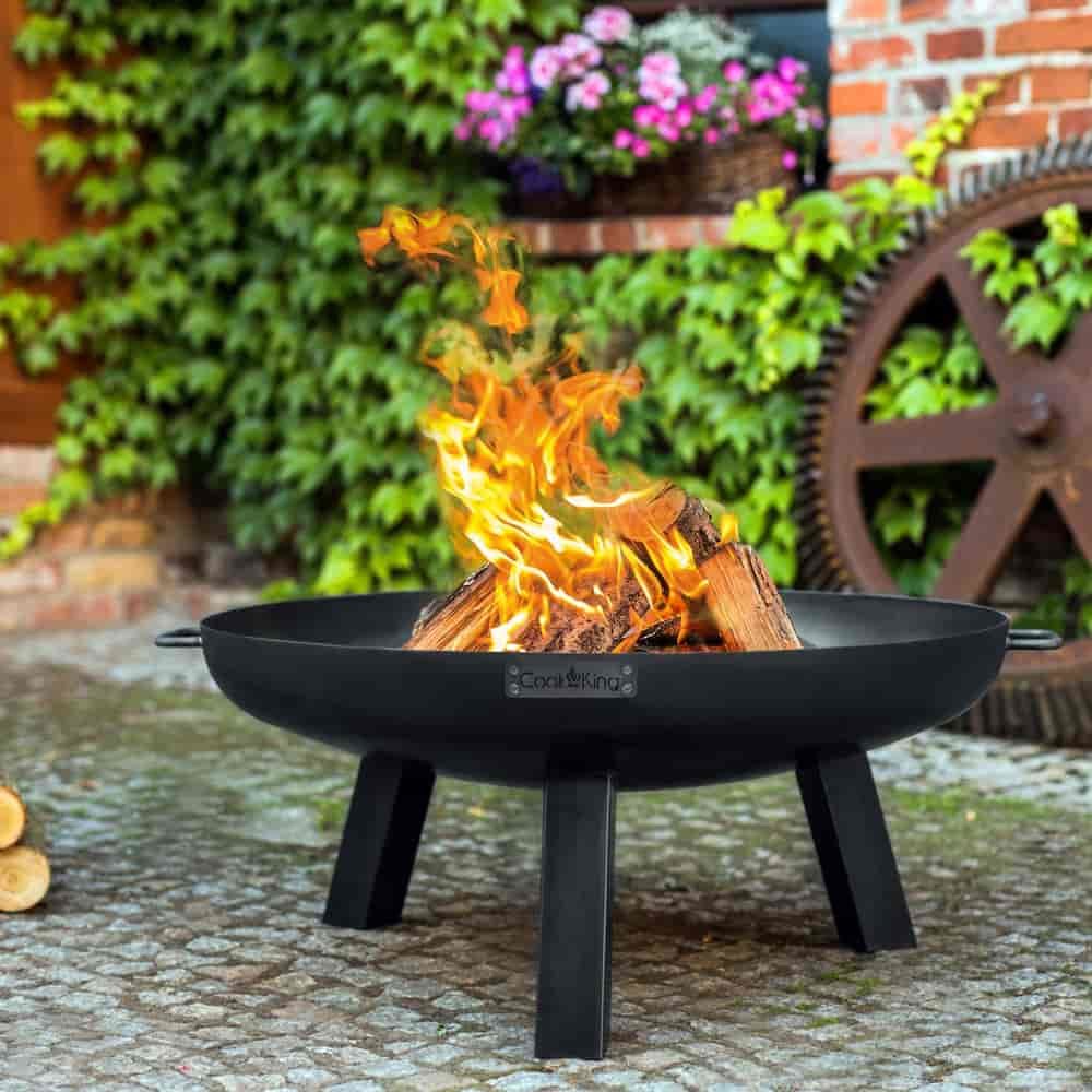 Fire Bowl "POLO" 70 cm - made of natural steel-1