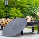 Fire Bowl "VIKING" 60 cm - made of natural steel-3