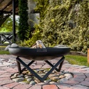 Fire Bowl "SANTIAGO" 70 cm - made of natural steel-1