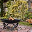 Fire Bowl "SANTIAGO" 80 cm - made of natural steel-0