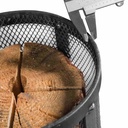 Fire basket for Swedish torch „DAKAR“ - made of natural steel-1