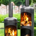 Waterproof Garden Fireplace Cover "FARO"-2