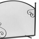 Fireplace Guard "CHERRY" - made of Natural Steel-1