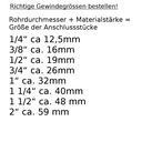 Eurocone Compression Fitting with Nut 20 x 2 - 3/4"-1