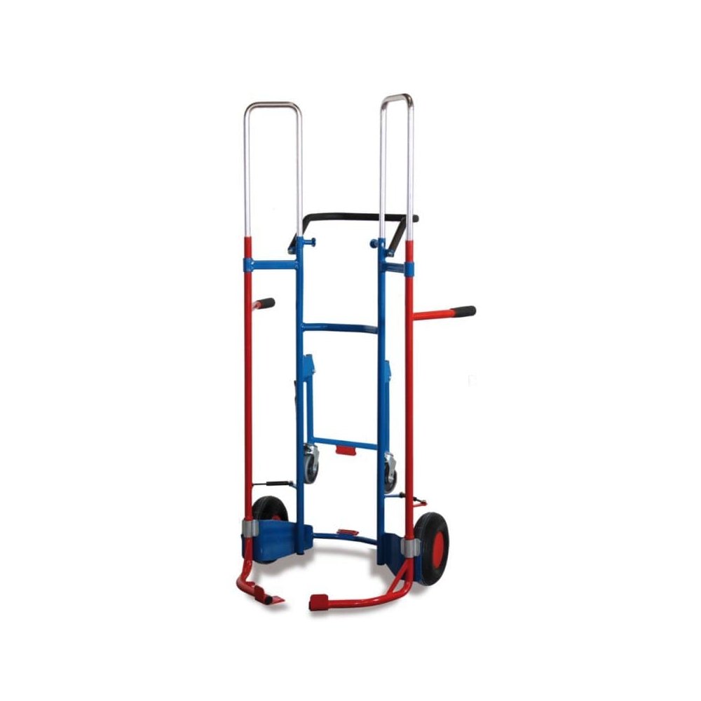 Telescopic Tire Cart 200 kg Load Capacity Solid Rubber Tires-0