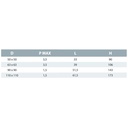 Slide Valve 90 x 90 Adhesive Socket on Both Sides-1