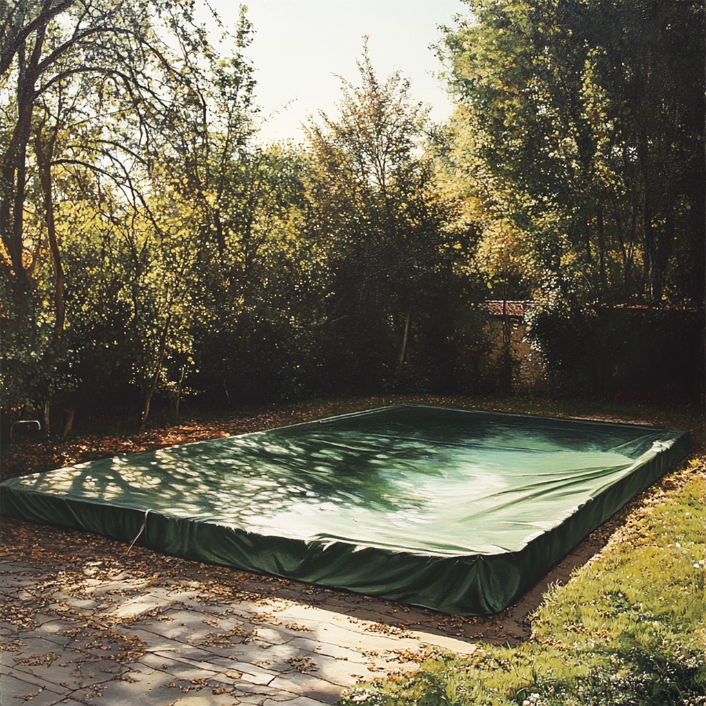 280 g/m² green 5 x 7 (35m²) Tarpaulin-6