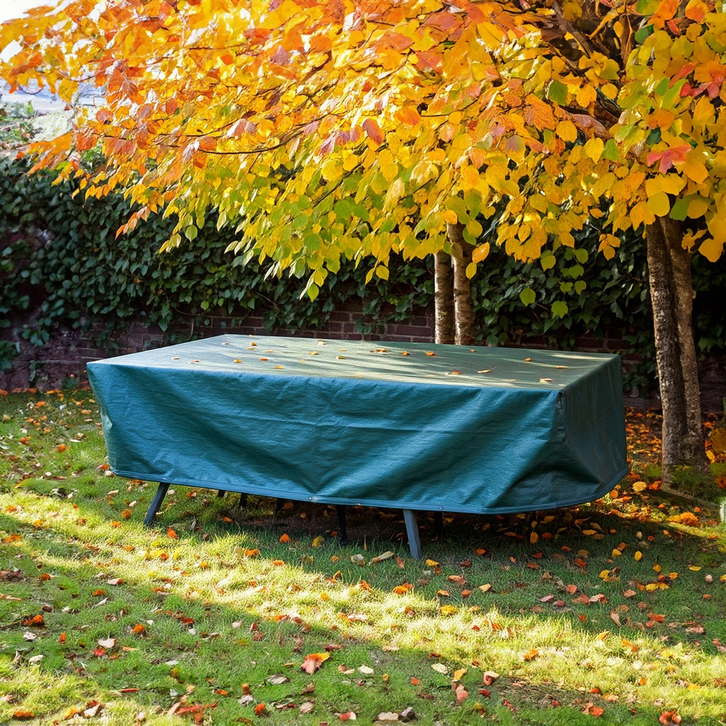 210g/m² Tarpaulin 4x6m green (24m²)-7