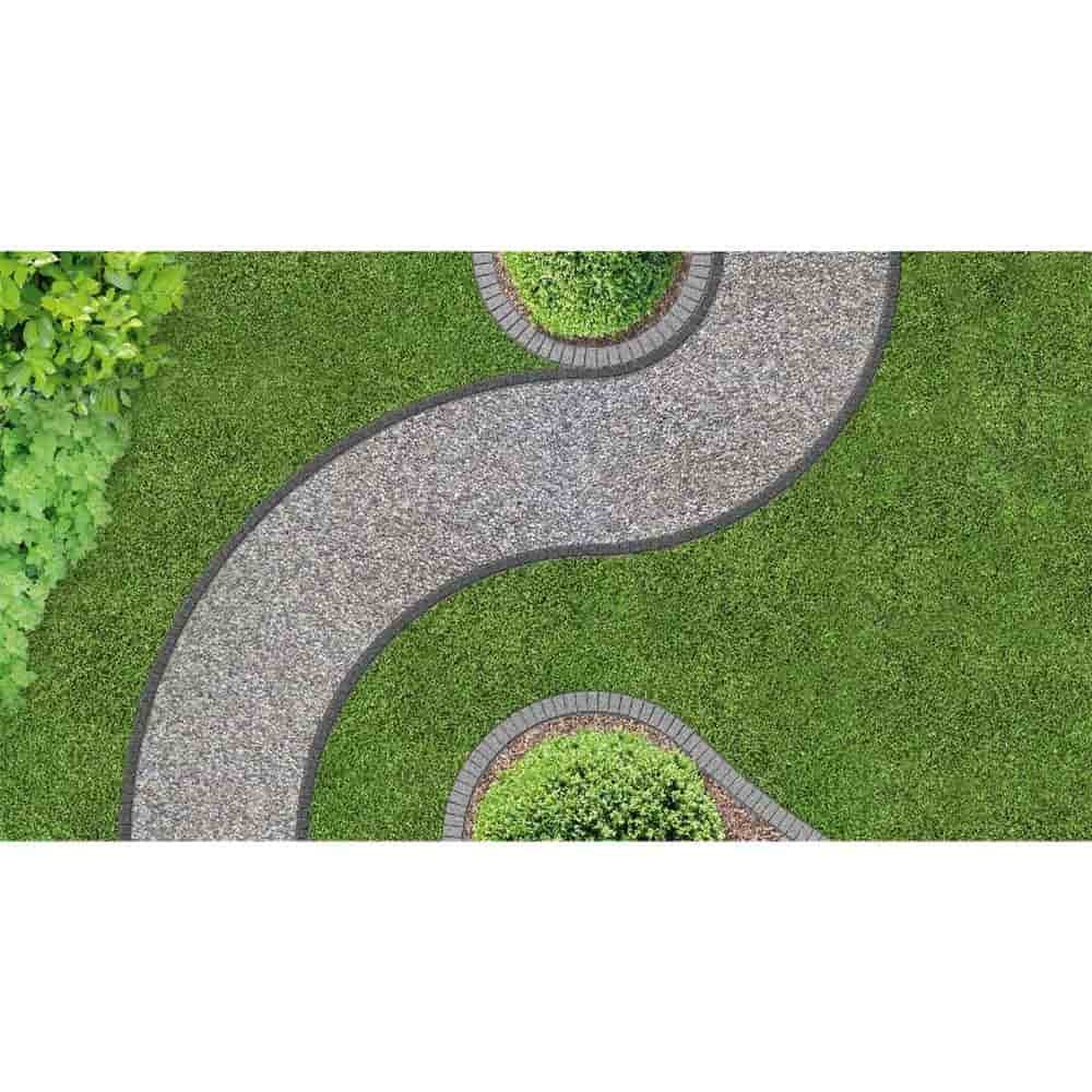 4m Lawn Edge 44 mm UNIBORD incl 16 Ground Anchors-3