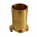 Brass Hose Fitting/Nipple 1 1/2"-0