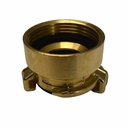 Brass Threaded Piece 1 1/4" Female Thread-0