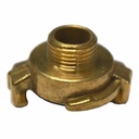 Brass Threaded Piece 1/2" Male Thread-0