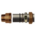 Brass PE Pipe Fitting 90° Elbow Male 20x1/2"-0