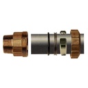 Brass PE Pipe Fitting T-Piece 25x25x25 3 Fittings-0