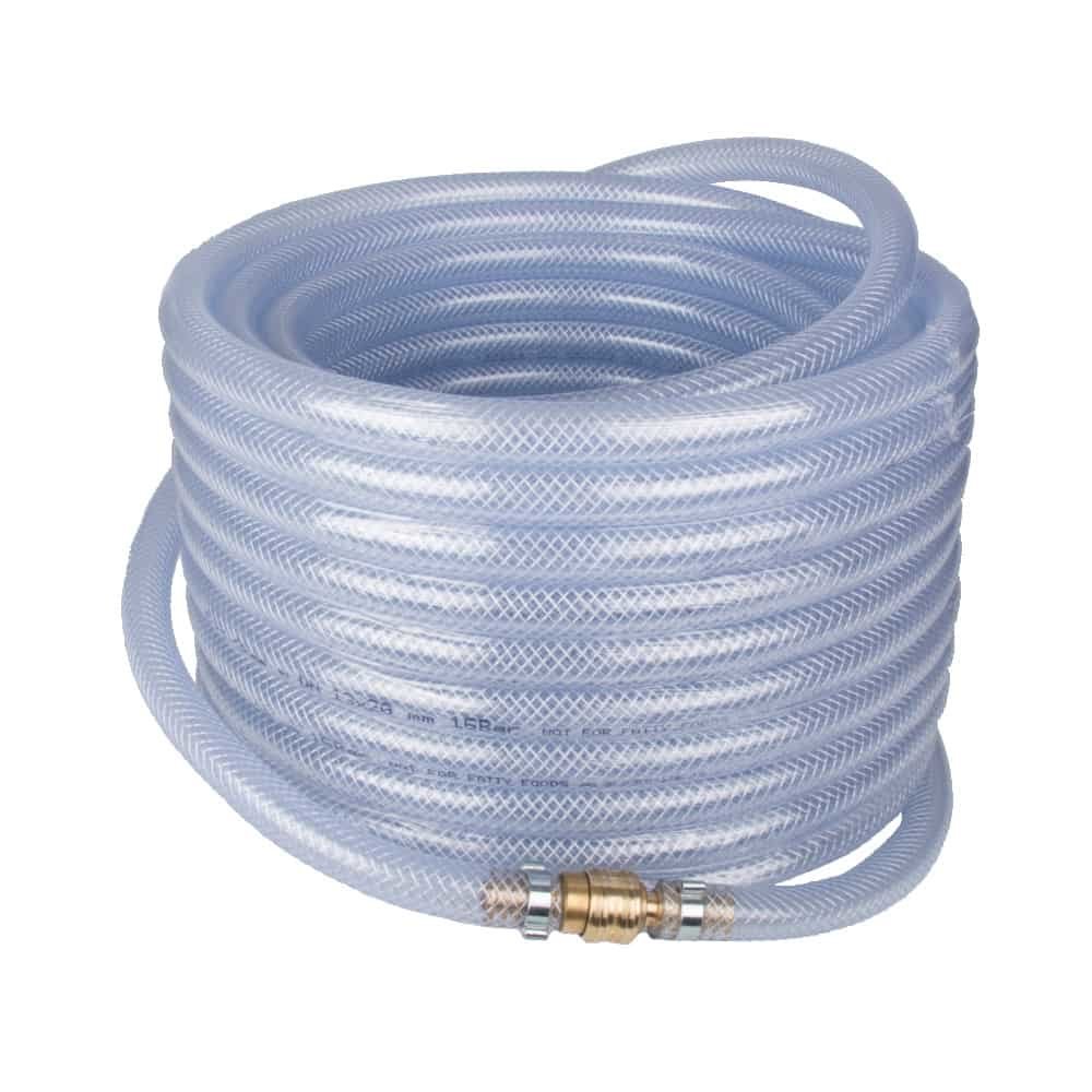 Compressed Air Hose with Coupling various Sizes + Lengths-0