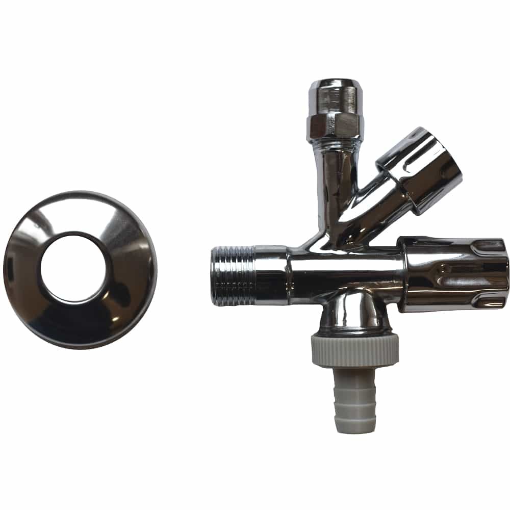 Angle Valve Comfort Handle 1/2"x10 mm x3/4"-0