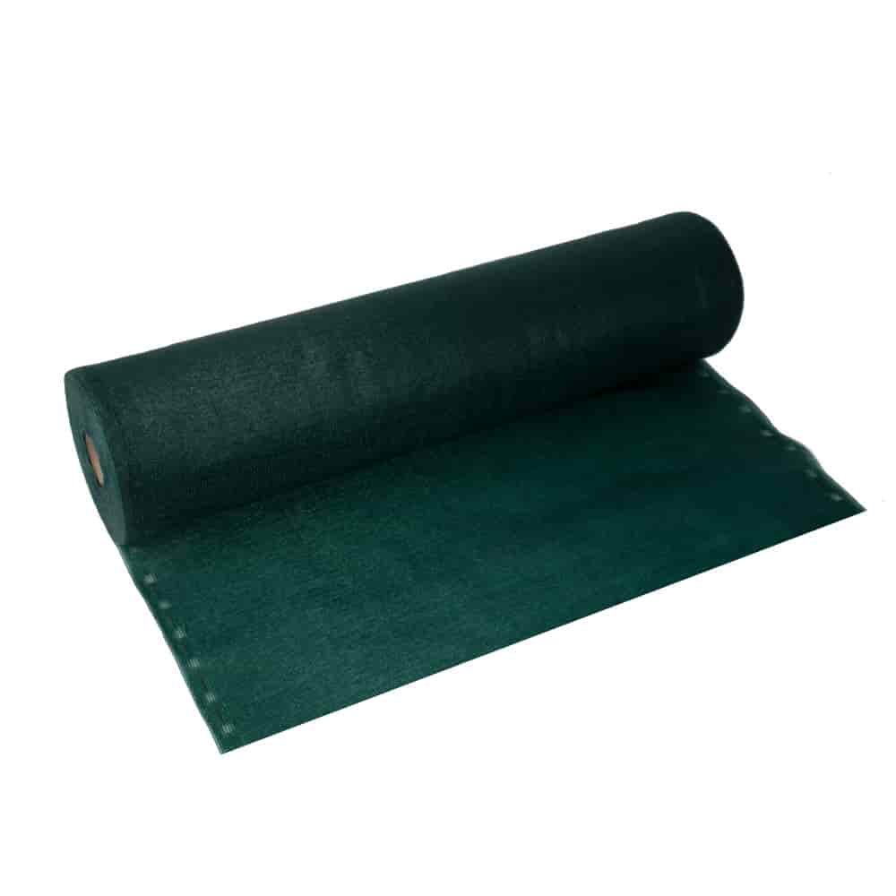 Wind and Privacy Screen Net including Mounting Material 1.2 m Width x 50 Meters Green Cord-1