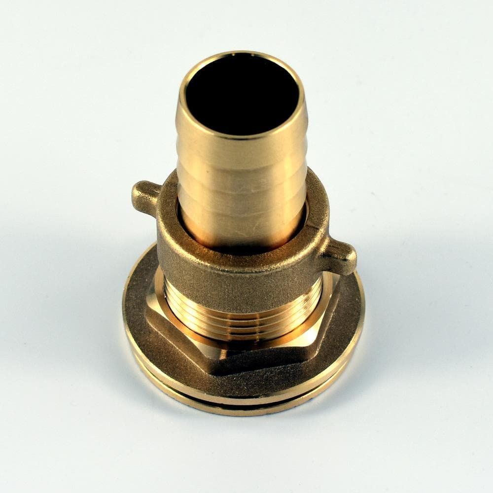 1" Tank fitting with hose nozzle for 25mm hose-0