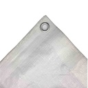 white 180 g/m² 4 x 6 (24m²) Tarpaulin