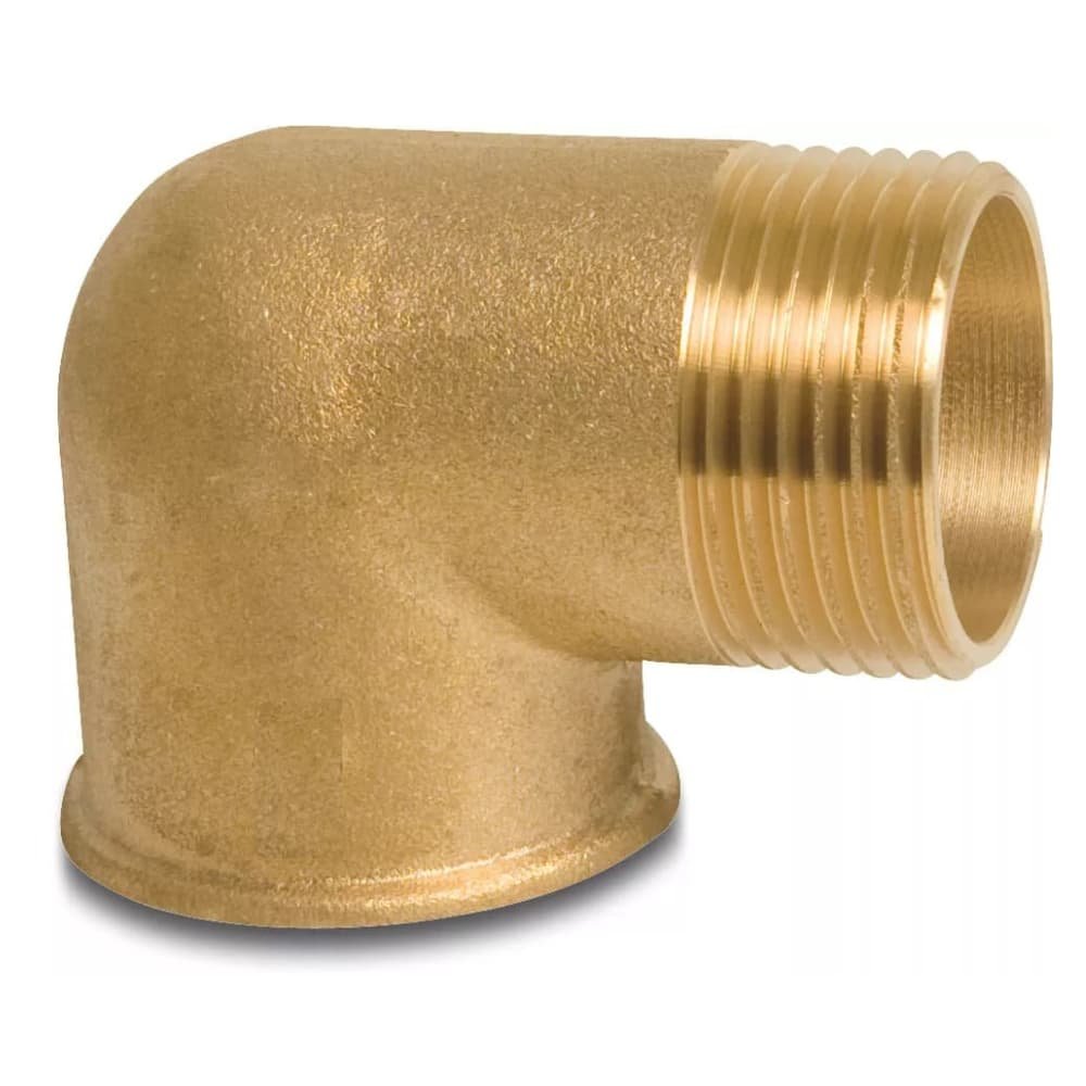 Threaded Fitting Brass Elbow 90° 1 1/2" Female x 1 1/2" Male