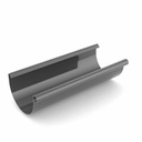 Rain Gutter 2m Graphite System 100