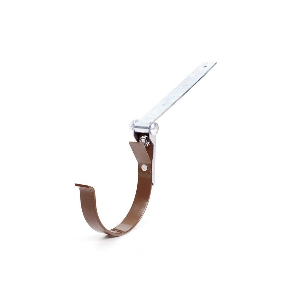 Gutter Bracket (Metal) Adjustable Brown System 75