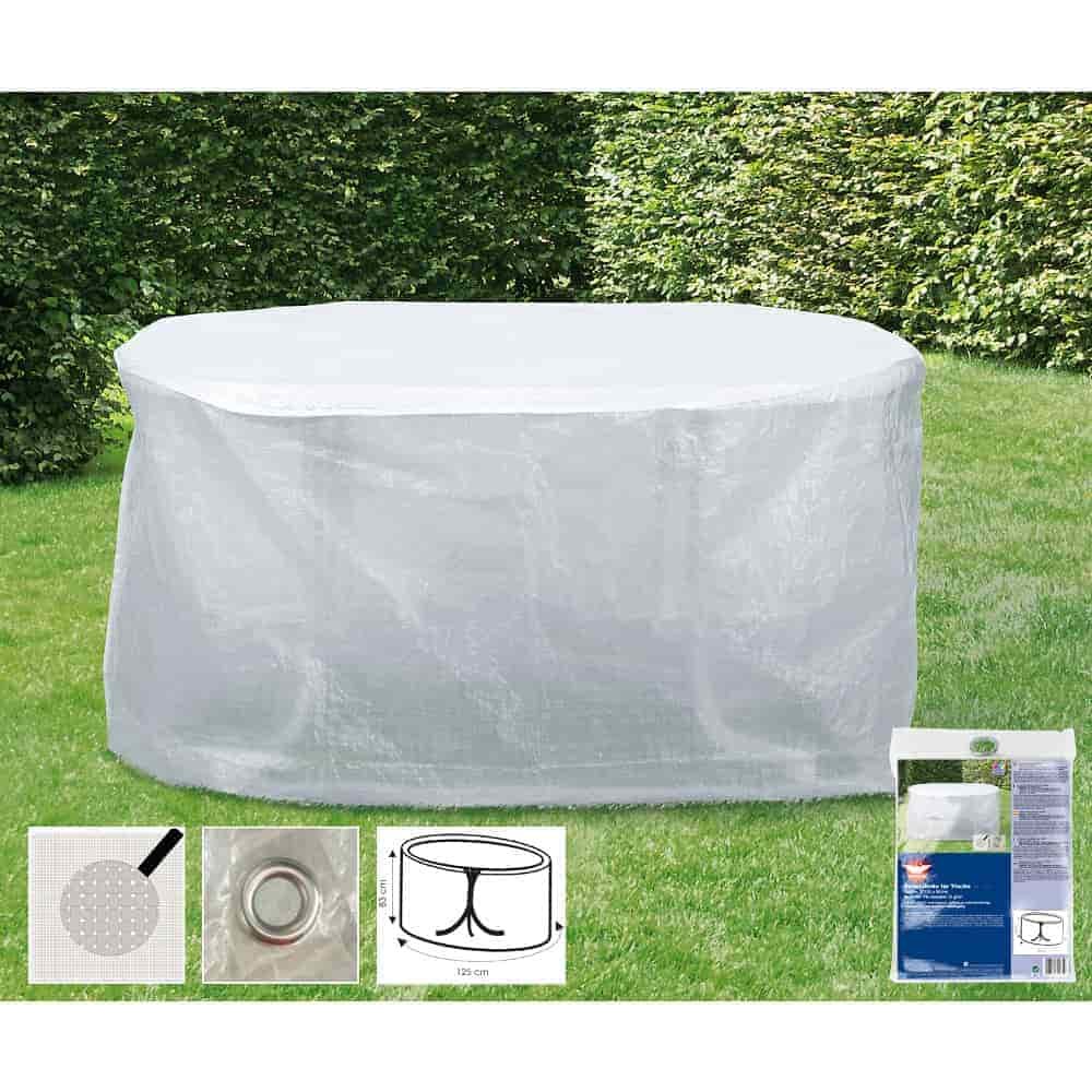 Protective Cover Transparent Table, approx. 125x83