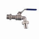 Stainless Steel Ball Valve with Lever 3/4"