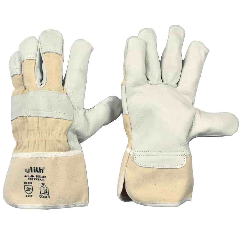 Work Gloves Full Cowhide Size L/9