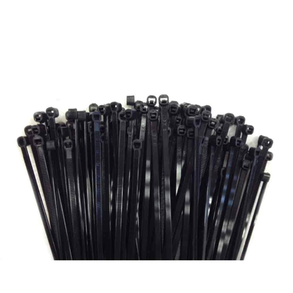 100 Cable Ties 610x9.0mm Black (UV-stabilized) PA6.6