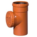 KGRE Cleaning Pipe DN/OD 200 with Round Cover