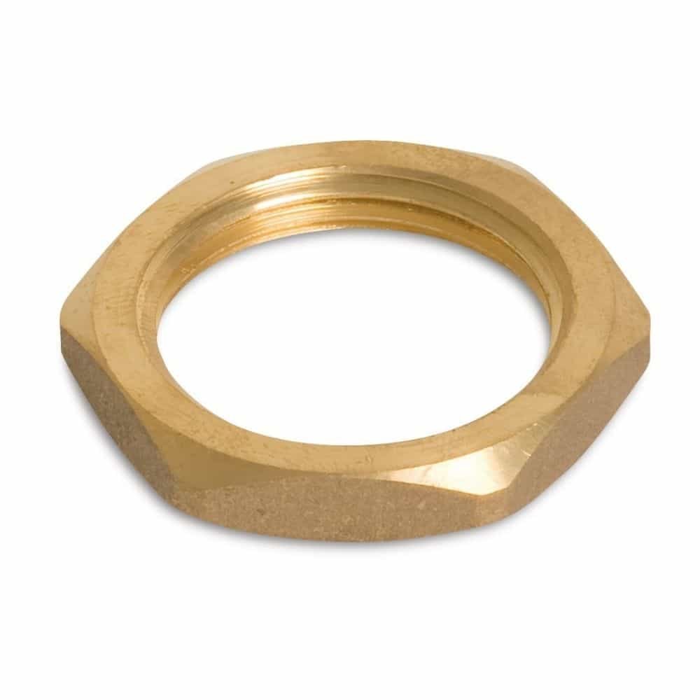 Threaded Fitting Brass Locknut 1 1/2" IG