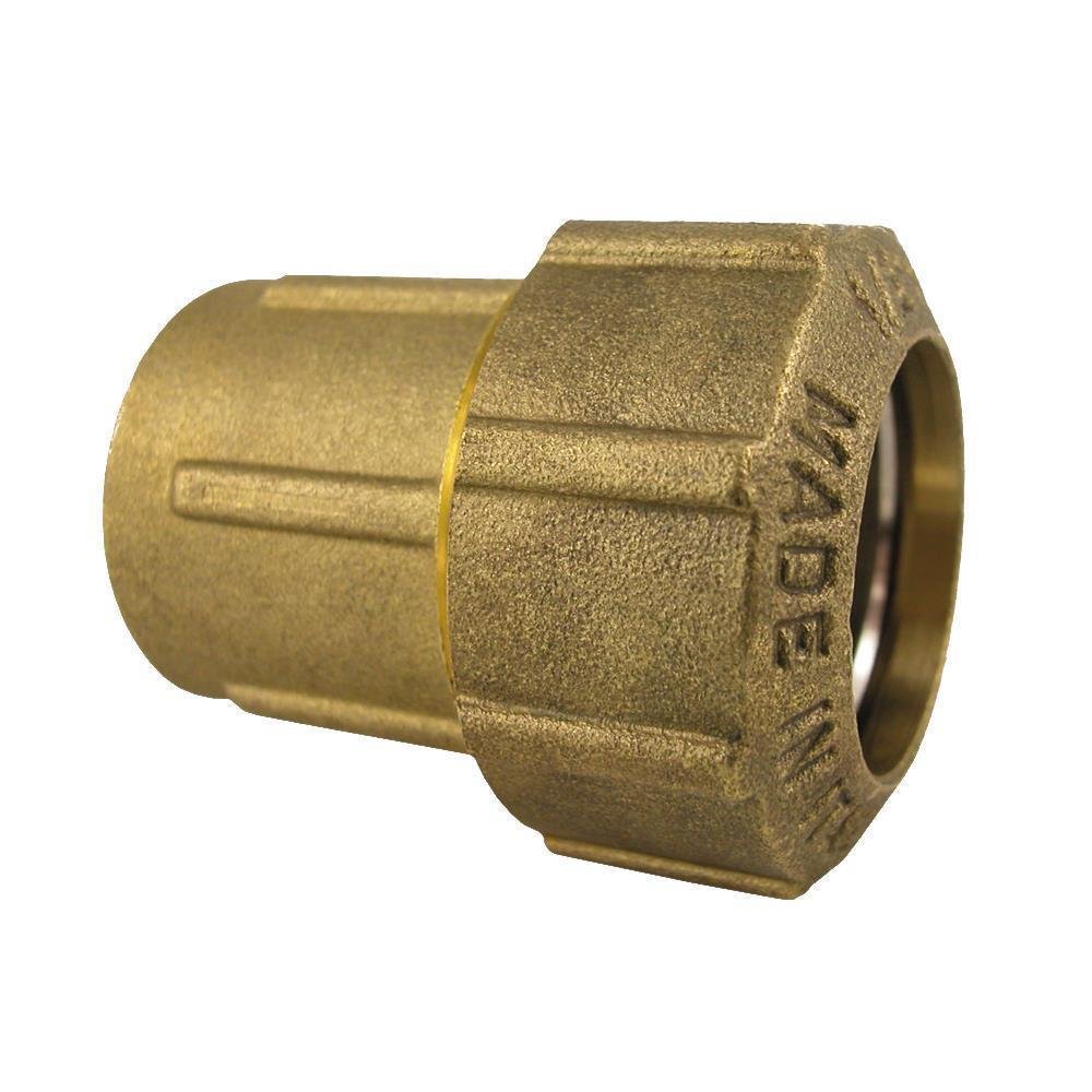 Brass PE Pipe Fitting Coupling IG 40x1 1/4"