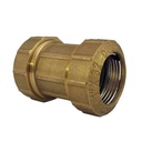 Brass PE Pipe Fitting Coupling Sleeve 40x40