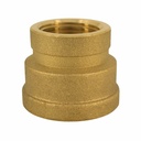 Threaded Fitting Brass Socket Reduced 2" Female Thread x 1 1/2" Female Thread