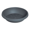 Plant Pot Saucer CYLINDRO approx. Ø 25 cm - anthracite