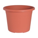 Flower Pot CYLINDRO approx. Ø 30 cm / 9.5 liters - terracotta