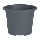 Flower Pot CYLINDRO approx. Ø 35 cm / 14.5 liters - anthracite