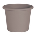 Flower Pot CYLINDRO approx. Ø 35 cm / 14.5 liters - taupe