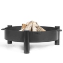 Fire Bowl "HAITI" 60 cm - made of natural steel