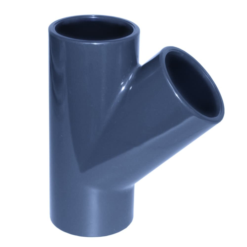 PVC - U 45° Tee Socket 32 mm PN16